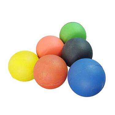 Imagem de Kit Bolinha de Fisioterapia Lisa Bola Anti stress Terapeutica Pequena 