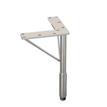 Imagem de The table legs are made of thickened steel, which is strong and durable. It is suitable for sofas, coffee tables, TV cabinets, and other furniture. It is light, luxurious, simple and versatile.（4pcs）(