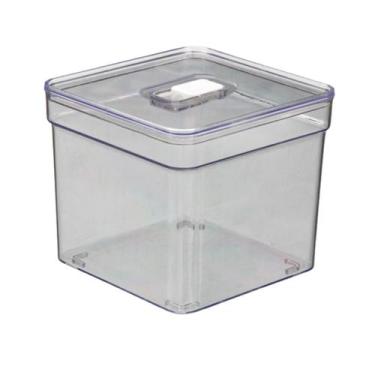 Imagem de Caixa Organizadora Multiuso Porta Acessorios ou Alimentos 1 UN - PLAST