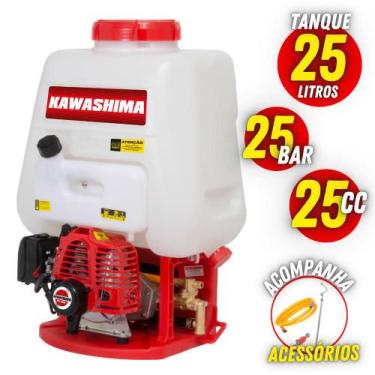 Imagem de Pulverizador Para Hortas Kawashima PCG2625 À Gasolina 2T 26CC Com Aces