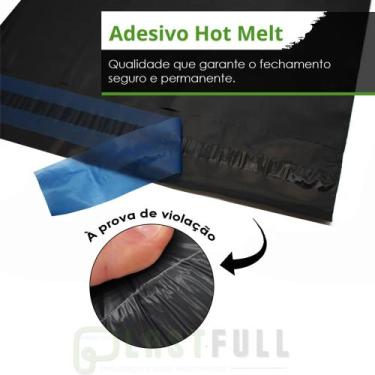 Imagem de 13x25 Envelope Plástico Embalagem ECOLÓGICO - PlastFull