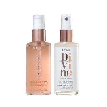 Imagem de Kit Braé Máscara Líquida Divine + Revival Shine Oil (2 Produtos) - BRA