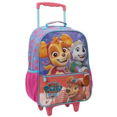 Imagem de Mochila com Rodinhas Tamanho M 14 Patrulha Canina Skye Meninas Xeryus 