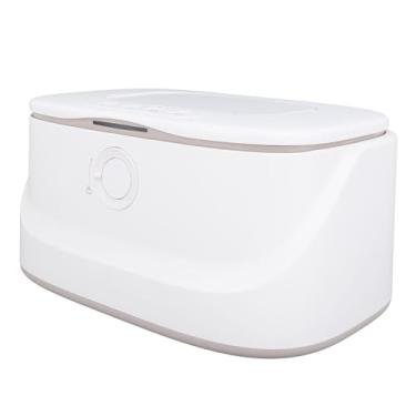 Imagem de Aquecedor de Lenços Umedecidos, 3 Níveis de Temperatura Ajustável, Grande Capacidade, Dispensador de Aquecimento de Lenços Umedecidos Com Luz Noturna de 3 Velocidades e Design de