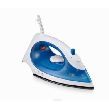 Imagem de Ferro De Passar Iron Press Branco Com Azul Elgin Branco/azul 110v - 110V