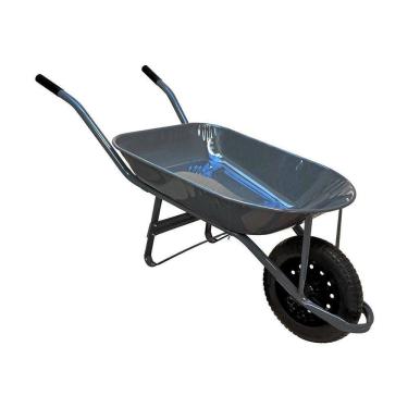 Imagem de Carrinho De Mão Em Aço Carbono Pneu E Câmara Chapa 24mm 60l