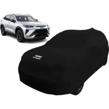 Imagem de Capa De Tecido Helanca Lycra Para Suv Gwm Haval H6 Gt (Preto)