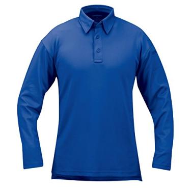 Imagem de Camisa polo masculina de manga comprida ICE, Cobalto, 4G