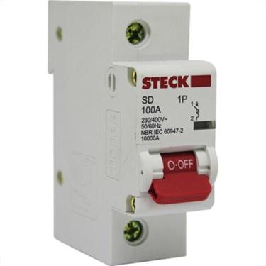 Imagem de Steck Disjuntor  Din.1P 100A C 10Ka