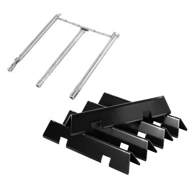 Imagem de Spirit E-310 Peças de reposição para churrasqueira Weber Spirit Grill Parts Spirit 300 Series E310 E-330 E330 SP310 SP320 310 Spirit II E-310 2 E-310 GS4 3 queimadores 7636 Flavorizer Bars 68950 Kit