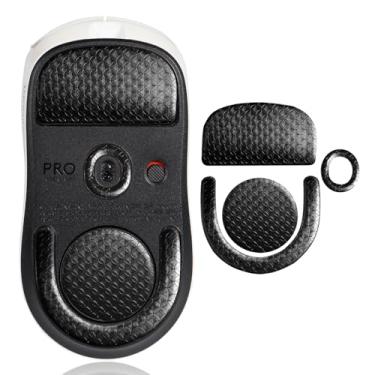 Imagem de yiodelu Patins deslizantes suaves para Logitech G Pro X Superlight 2 pés de substituição de mouse (PTFE, preto) bordas arredondadas ultramacios e duráveis para jogos G Pro Superlight 2
