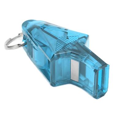 Imagem de Apito Portátil, Apito Profissional de Golfinhos Retumbantes de Esportes Plásticos Com Cordão para Professores de árbitros, Escolas (céu azul)