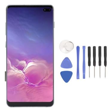 Imagem de Para S10 Plus Substituição de Tela OLED, Montagem do Digitalizador de Tela de Toque de 6,4 Polegadas Com Kit de Ferramentas de Reparo Para S10 Plus SM G975F DS SM