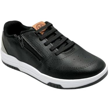 Imagem de Tênis Infantil Molekinho Neo Casual Menino - Preto - 32