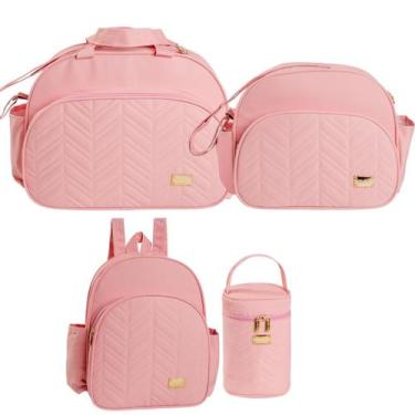 Imagem de Kit de Bolsa Maternidade Clean Completo Saída Bebê Unissex - Merver, R