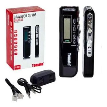 Imagem de Gravador Digital De Voz Tomate 8gb Portátil Profissional - NoBrand