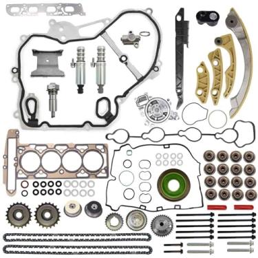 Imagem de Oddomafa Junta Do Cabeçote, Corrente De Distribuição, Bomba D'Água, Para Chevy Captiva Cobalt Equinox Hhr Malibu 2009-2017, Buick Lacrosse Regal Verano, Gmc Terrain, Motor Pontiac 2.2 2.4L, 9-4201S