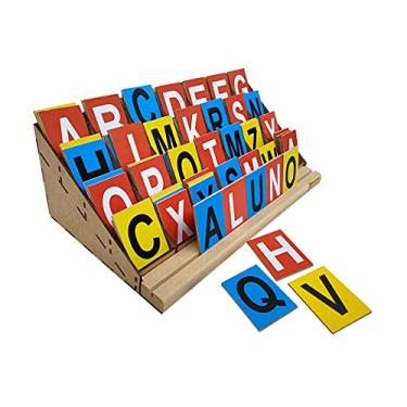 Imagem de Alfabeto Móvel Degrau JottPlay Com 84 Letras Colorido