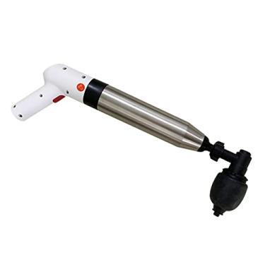 Imagem de Desbloqueador de sanita de pressão de ar, pistola de desentupidor de drenagem de alta pressão desbloqueador de sanita portátil de alta pressão ferramenta de drenagem de obstrução de tubo de ino