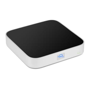 Imagem de OWC Gabinete de armazenamento atualizável miniStack STX e Thunderbolt Hub/Mini Dock, 4 portas USB-C, suporta SSD de 3,5 polegadas e 2,5 polegadas, HDD, atualizações M.2 PCIe NVMe. Funciona com Mac