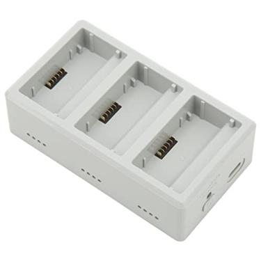 Imagem de Carregador de Bateria de 3 Vias, Hub de Carregamento Inteligente e Eficiente Inteligente para Drone Com 3 Baterias, para Mini 3 Pro, para Mini 3