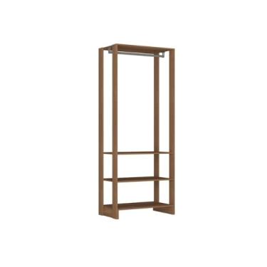 Imagem de Módulo para Closet 1 Cabideiro 3 Prateleiras Yes Nova Mobile
