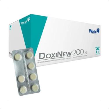 Imagem de DoxiNew 200 mg World para Cães e Gatos - 1 Blíster com 7 Comprimidos