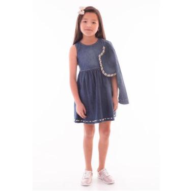 Imagem de Vestido MRX Jeans Inverno Azul, 1