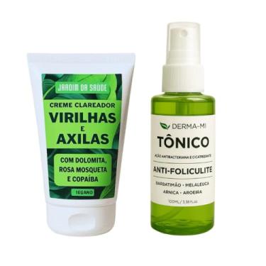 Imagem de Creme Clareador de Virilhas e Axilas + Tônico
