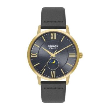Imagem de Relógio Orient MGSC0002 G3PX Masculino Dourado em Couro