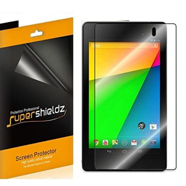 Imagem de Supershieldz (Pacote com 3) Projetado para Google Nexus 7 (2ª Geração 2013), Protetor de Tela Transparente de Alta Definição (PET)