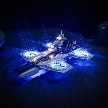 Imagem de Hilighting Kit De Iluminação Led Atualizado Para O Conjunto Construção Helicópteros Lego The Avengers, Compatível Com 76295 (Modelo Não Incluído)