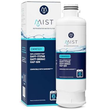 Imagem de Mist HAF-QIN/EXP Substituição do filtro de água do refrigerador para Samsung DA97-17376B, DA97-08006C, geladeiras RF23M8570SR, RF28R7351SR – Certificação NSF 42 – 1 pacote