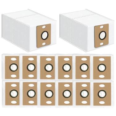 Imagem de lavacum Kits de substituição de sacos de pó para aspirador de pó robô autoesvaziamento ILIFE V9 Pro