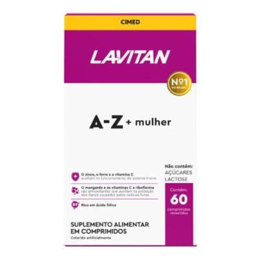 Imagem de Suplemento Lavitan A-Z + Mulher Com 60 Comprimidos - Cimed