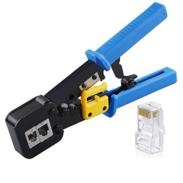 Imagem de Alicate Crimpagem De Cabos Conector Rj45 Passagem Ez Crimp - LOTUS