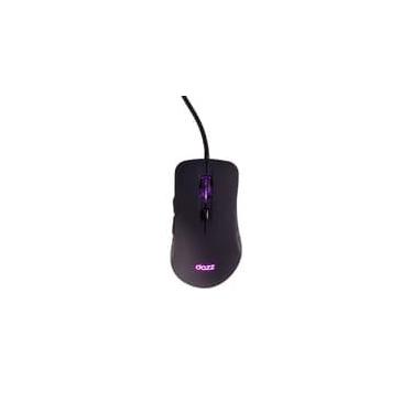 Imagem de Mouse Gamer DAZZ GMO2000, RGB, 7200 DPI Ajustável, 6 Botões, 500Hz, Preto - 62000180