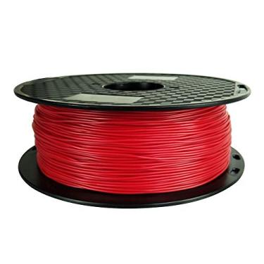 Imagem de CC3D Filamento de TPU rígido 72D vermelho 1,75 mm 1KG filamento de impressora 3D alta dureza alta dureza flexível TPU vermelho FDM impressora FDM material de impressão 3D resistente comparável ao