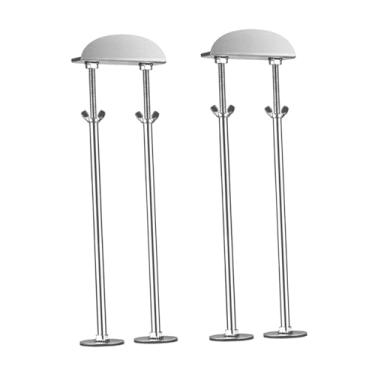 Imagem de Kuntesetty 2x Suportes Ajustáveis para Pia Embutida, Pernas de Pia, de Reparo Multifuncional Portátil para Bancadas de Casa, 47 a 57 cm