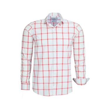 Imagem de Camisa Listrada Social Amil Manga Longa Comfort Elastano 1887, Cor 02,