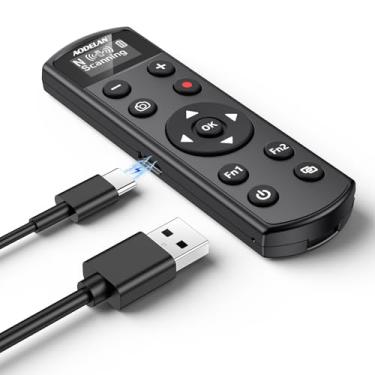 Imagem de Desobturador recarregável para controle remoto de câmera sem fio Nikon AODELAN compatível com COOLPIX P1000, P1100, P950, B600, A1000, Z50, Z30, Z fc, Z6 II, Z7 II, Z5, substitui Nikon ML-L7 (preto)