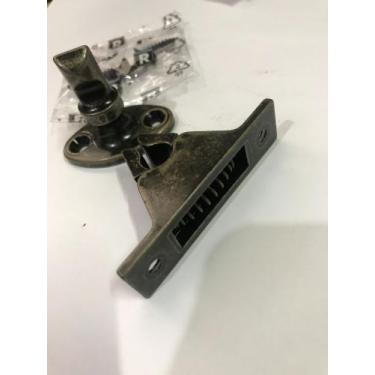 Imagem de Prendedor de portas Colonial com 1 peça e 4 parafusos - Metalúrgica Ro