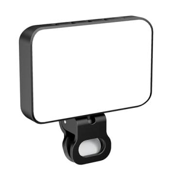 Imagem de Luz de Clip para Telemóvel - Lanterna de Maquiagem Recarregável | Luz de Preenchimento para Transmissão Ao Vlogs Vídeos Fotografia Maquiagem