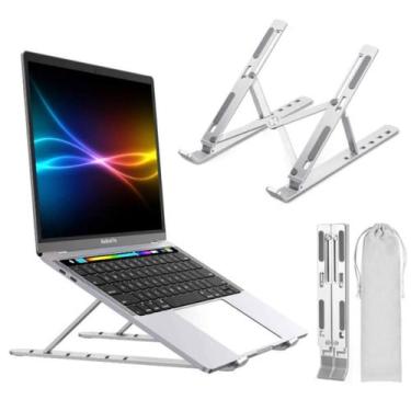 Imagem de Suporte Para Notebook Laptop Alumínio Ajustável E Ergonômico - Kaizu I