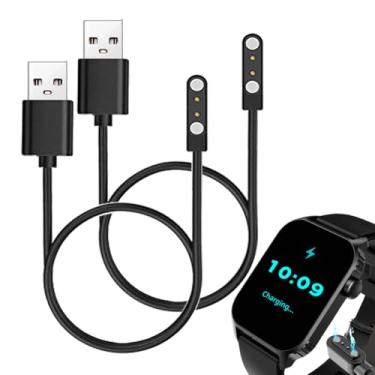 Imagem de smaate Cabos de relógio inteligente compatíveis com smartwatch TRAUSI TG08 de 1,8 polegadas, pacote com 2