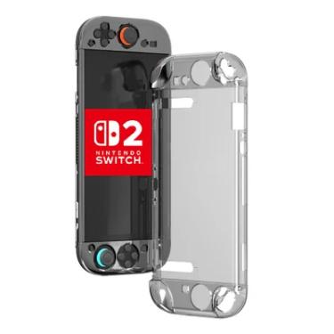 Imagem de Capa Acrilico Transparente Nintendo Switch 2 Case Proteçao Ns2