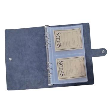 Imagem de Bothyi Organizador de grãos, transparentes, com 100 envelopes, organizador de jardim, livro, economizador de grãos para contas escolares