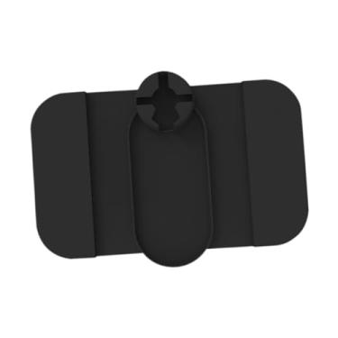 Imagem de Bothyi Suporte de braço de silicone para sofá, suporte para copos, descanso para sofá de silicone, acessório portátil para mulheres e homens, organizador de, Preto