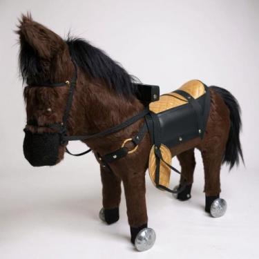 Imagem de cavalinho de rodinhas infantil com cabeça Flexivel - Império