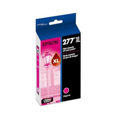 Imagem de EPSON Cartucho magenta de alta capacidade T277 Claria Photo HD (T277XL320-S) para impressoras Epson Expression selecionadas